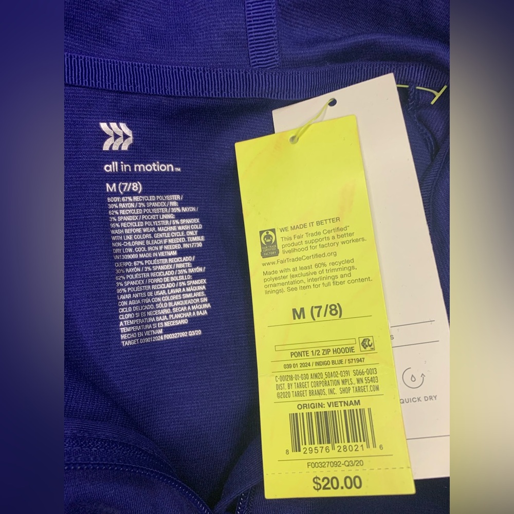 All In Motion Girls Sweaters Size M - Picture 10 of 10